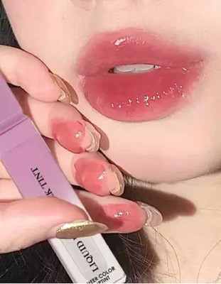 Arcanuy Korean Lip Gloss Moisturizing Natural Lip Tint, Multi-Use Lip And Cheek Tint Lip Stain(4 ml)