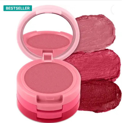 GABBU 3-In-1 Lip & Cheek Tint(Muliti colour, 4.5 ml)