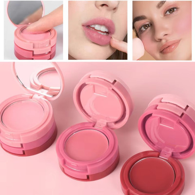 REIMICHI 3 in 1 Lip and Cheek Tint Creamy Matte Lip Stain(3 g)