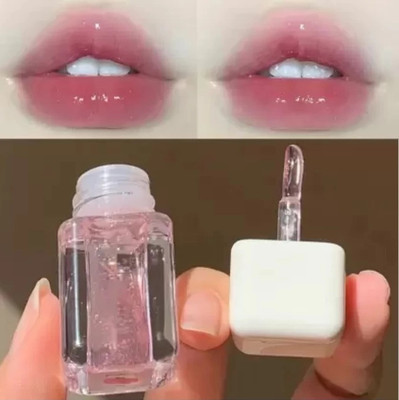 MYEONG Hydrating Lip Oil Moisturizing Lip Oil Gloss Transparent Plumping Lip Gloss Lip Stain(5 g)