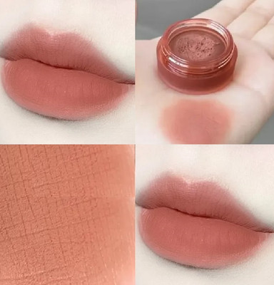 GABBU Creamy Matte Lip & Cheek Tint Chocolatey Mud(Mocha Brown, 8 g)