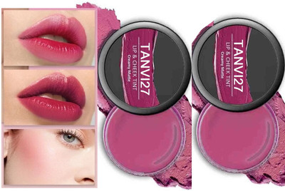 tanvi27 Lip & Cheek Tint Blush For lightweight summer tint Combo Lip Stain(16 g)