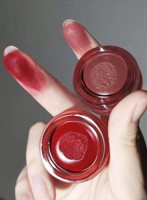 MYEONG Multi Pot Matte Tint Long Lasting Waterproof Lip Stain(20 g, Mocha Brown, Red Rose)