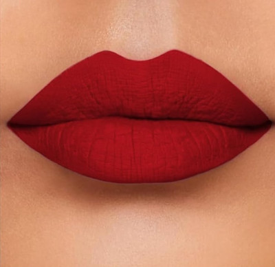 EVERERIN All DAY Long Lasting Crayon Lipstick Creamy Matte Finish (HOT RED)1 Lip Stain(3.5 g)