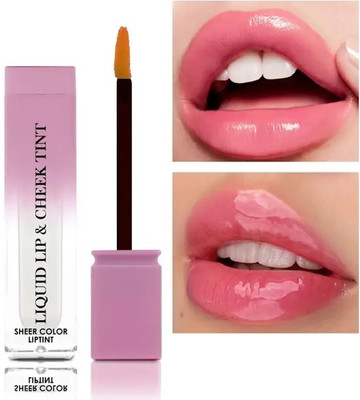 Gabbu Korean Lip Gloss Moisturizing Natural Lip Tint, Multi-Use Lip And Cheek Lip Stain(4 ml)