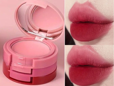 Jiwoo 3-In-1 Lip & Cheek Tint - Pink, Seamless Finish, Smooth & Blendable Lip Stain Lip Stain(4.5 ml)