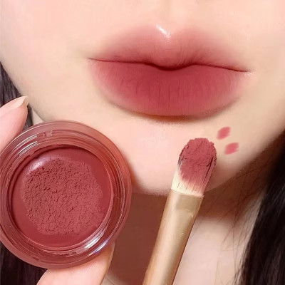 MYEONG Peach Mud Cheek Lip Mud Dual Use Lips And Cheek Lip Clay High Pigment Lip Stain Lip Stain(8 g)