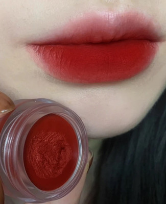 MYEONG Red Color Matte Tint Long Lasting Waterproof Lip Gloss(10 g, Red Rose)