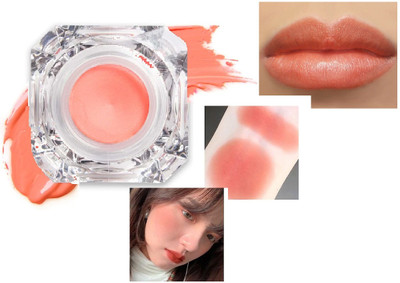 Emijun waterproof long lasting multi use tint lipstick(peach)