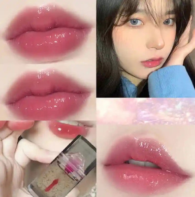 CATERINACHIARA Korean Lip Gloss Moisturizing Natural Lip Tint, Multi-Use Lip And Cheek Tint Lip Lip Stain(4 ml)