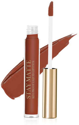 GULGLOW99 Highly Pigmented Smudge Proof, Transfer Proof & Long-Lasting Lip Color(COFFEE BROWN, 3 ml)