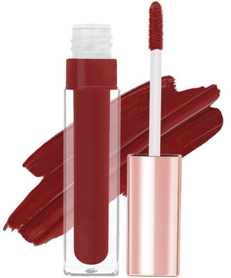 Latixmat MATTE LIQUID LIPSTICK NON TRANSFER WATER PROOF(MAROON, 6 ml)