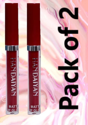LARA KOSSLER Maroon Lip Duo – Liquid Long-Wear Formula(MAROON, 10 ml)