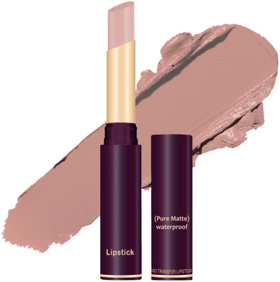 YAWI Waterproof & Smudge Proof Lipstick For All Skin Types(Brown, 2.8 g)