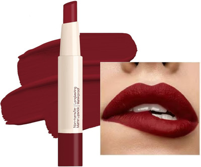 FLORERO Non Transferable Matte Finish Premium Lipstick(BRIDAL MEHROON, 7 g)