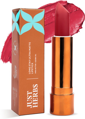 Just Herbs Ultra Matte Bullet Lipstick 03 Bare Romance(Bare Romane, 4 g)