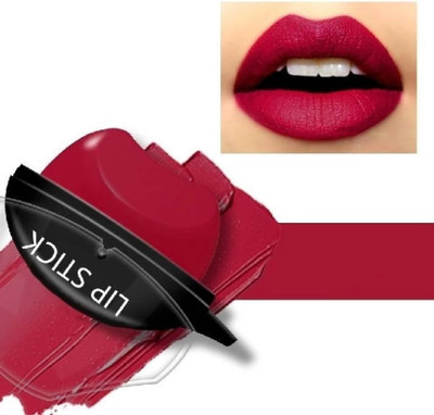 Liptick Red Professional Lip Shape Lipstick Apple Design Matte pack of 1(Red, 10 ml)