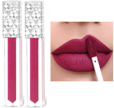 Latixmat Kiss proof & Long-Lasting Matte Liquid Matte Lipstick,Transfer proof(Rose, 10 ml)