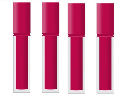 Luipui LONG LASTING PINK MATTE LIPSTICK WATERPROOF PACK OF 4(PINK, 28 ml)