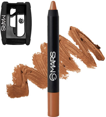MARS Smudge Proof Long Lasting Matte Lip Lipstick With Sharpner(No Boundaries, 3.5 g)