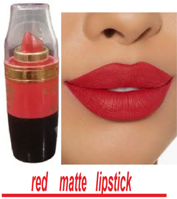 Luipui red crayon matte look lipstick amazing awesome(red, 6 g)