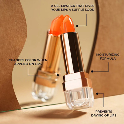 GFSU - GO FOR SOMETHING UNIQUE LightWeight & Ultra-Moisturizing | Gel Based Formula lipstick(Pink, 3.6 g)