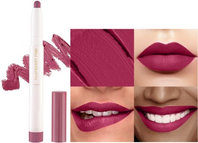 Arcanuy Matte Non-Transfer Butter Smooth Lipstick Up to 12 Hours Long Lasting lipstick(PINK, 1.3 g)