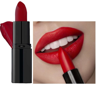 REIMICHI Matte Waterproof Long Last Matte Lipstick(BRIGHT RED, 3.5 g)