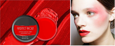 YAWI New For Multi Use Matte Perfect Pout Finish Natural Long Lasting Lip Tint(RED ROSE, 10 g)