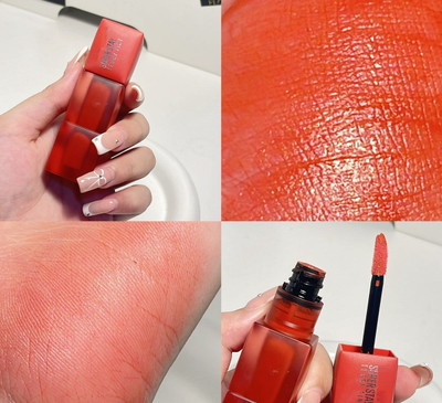 luzimaisa Best Teddy Soft Matte up to 12Hr | Multi Use Tint(RED, 5 ml)