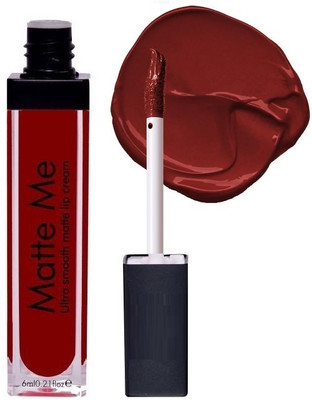 Wonholli Highly Pigmented Creamy Formula Lipstick(Maroon, 6 ml)