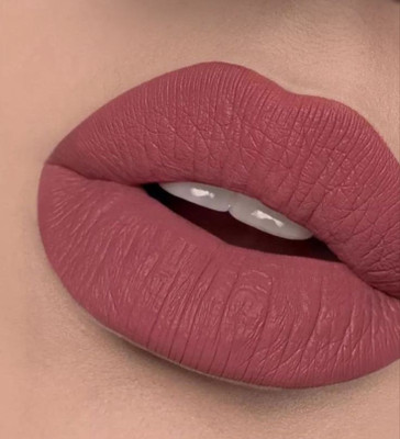 Jiwoo Totally Matte Liquid Lipstick One Swipe Application dull pink(DULL PINK, 7.5 g)
