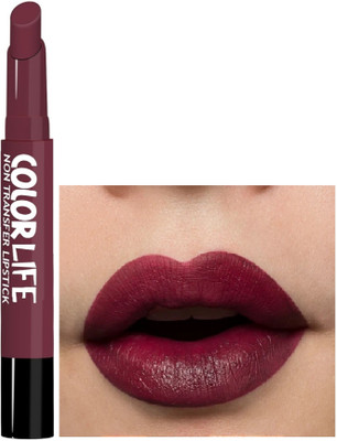 Yuency Rock Star Matte Long Lasting Lipstick(Mulled Wine, 2 g)