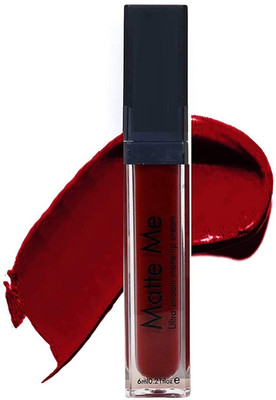 Wonholli Matte Lip Collection, Non-Transfer ,Long lasting(Maroon, 6 ml)