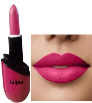 Luipui waterproof pink matte lipstick awesome and amazing(pink, 6 g)