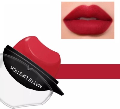 Jiwoo HART SHAPE CREAMY MATTE LIPSTICK(RED, 3.8 g)