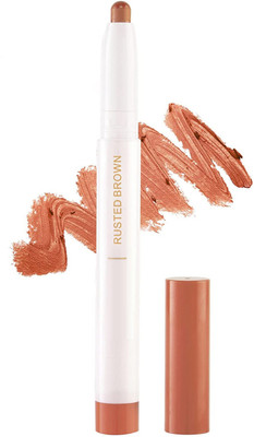ADJD Non-Transfer Long Lasting Poppins Rotating Matte Lip Crayon(RUSTED BROWN, 3 g)