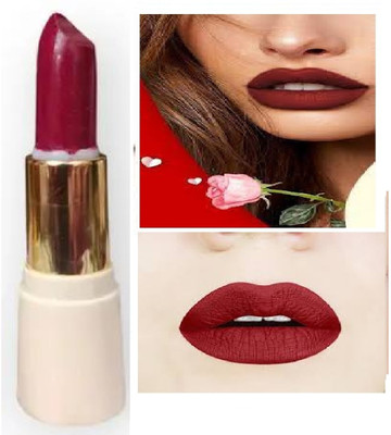 Luipui maroon awesome and long lasting waterproof lips(maroon, 6 g)