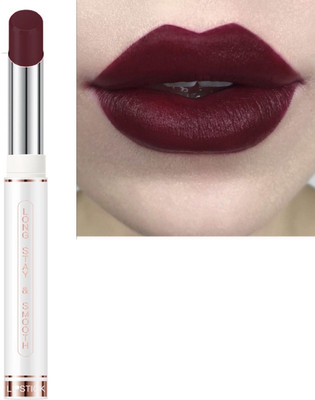 GABBU Best Non Transfer & Kiss proof Soft Matte Maroon Lipstick(maroon, 5 g)