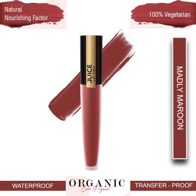 Juice Lip Tint M-43 Shade:Madly Maroon(Madly Maroon, 9 ml)