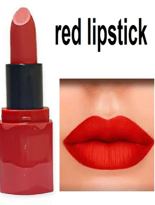 TOPQ best red matte finish lipstick best for beautiful lips(red, 6 g)