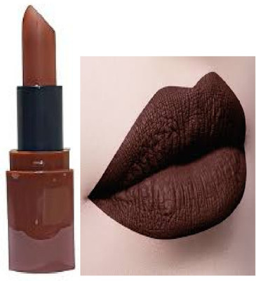 Luipui BROWN MATTE LIPSTICK PACK OF 1 WATERPROOF AND SMUDGE PROOF PACK OF 1(BROWN, 6 g)