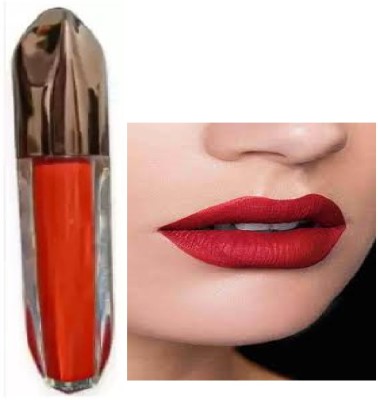 Luipui trending red liquid matte finish lipstick pack of 1 waterproof(red, 6 ml)