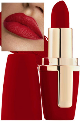 Jiwoo Lipstick Soft Matte Finish High Pigmented(MATTE RED, 4 g)