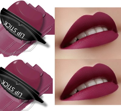 ADJD Lip Shape Waterproof Lipstick Matte Makeup Long Lasting(BERRY, 20 g)