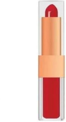 Luipui 2 in 1 matte red lipstick pack of 1 best for women(red, 6 g)