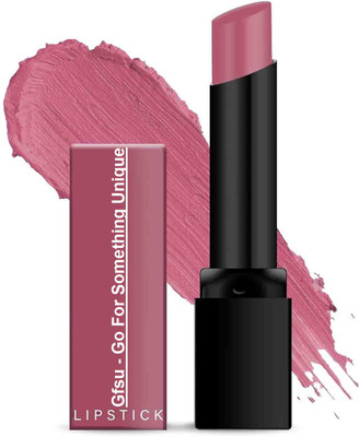 GFSU - GO FOR SOMETHING UNIQUE Long Lasting & Highly Pigmented Lipstick Glides Smoothly Matte Finish./pink(game on, 3 g)