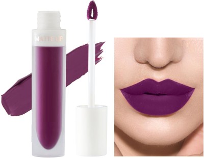 Emijun Highly pigmented Non-Transfer & Waterproof Lipstick for Women Dark purple(DARK PURPLE, 4.5 ml)