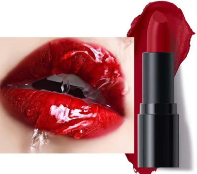 tanvi27 Moisturizing Nourishing, Long Lasing & Hydrating Matte Tomato Red Lipstick(Red, 3.5 g)