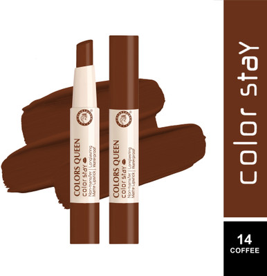 COLORS QUEEN Color Stay Matte & Non Transfer Lipstick(Coffee, 2.1 g)